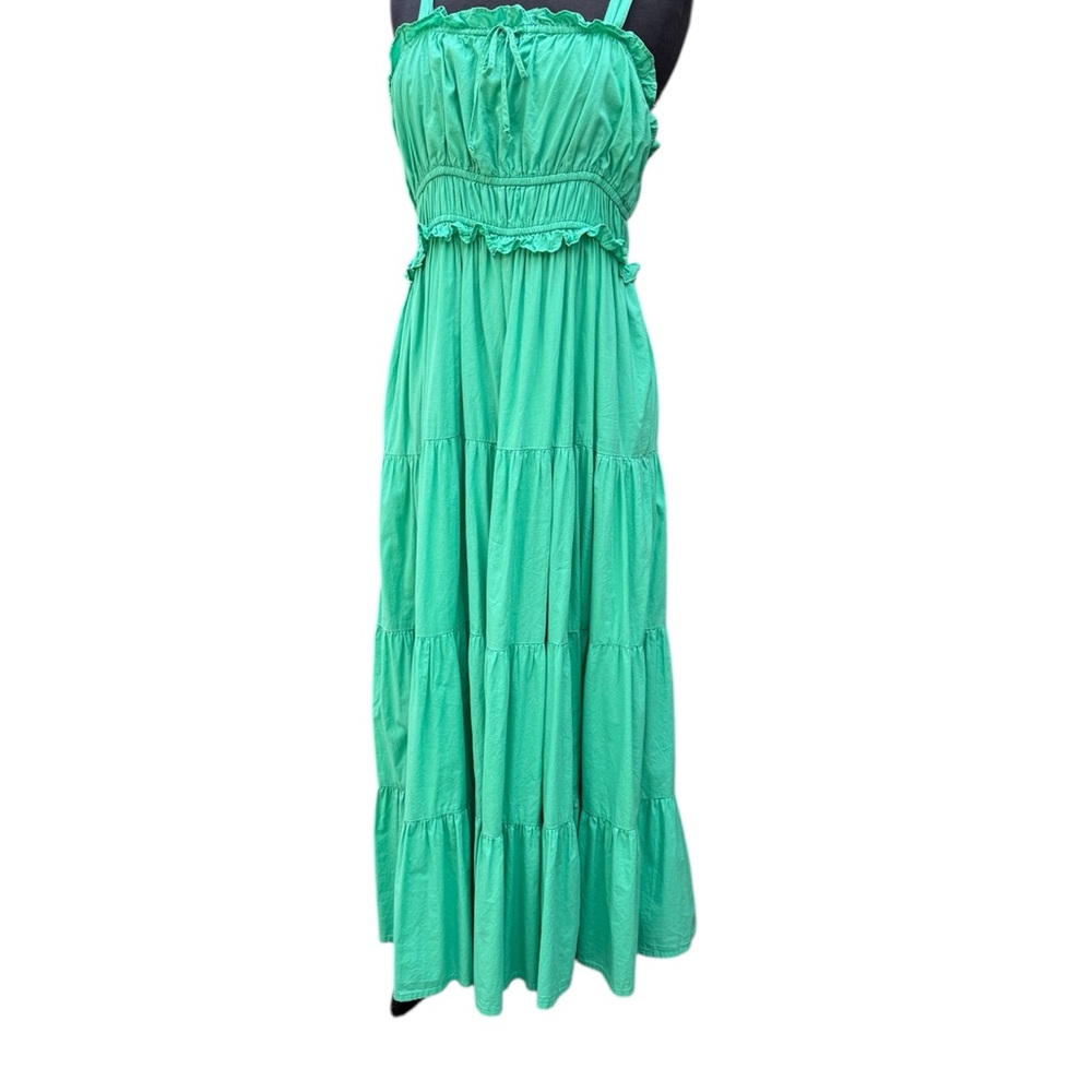 Crown & Ivy Green Maxi Dress
